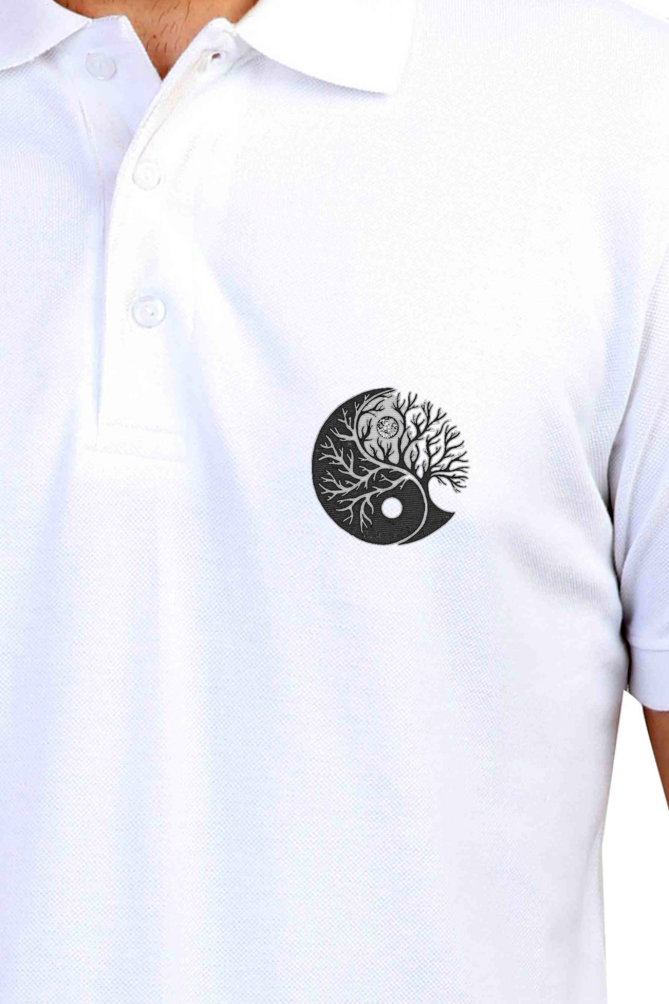 Ying-Yang Tree - Polo T-shirt