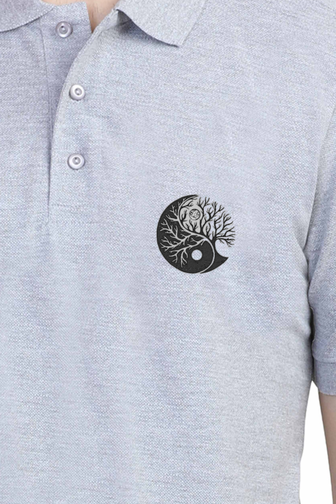 Ying-Yang Tree - Polo T-shirt