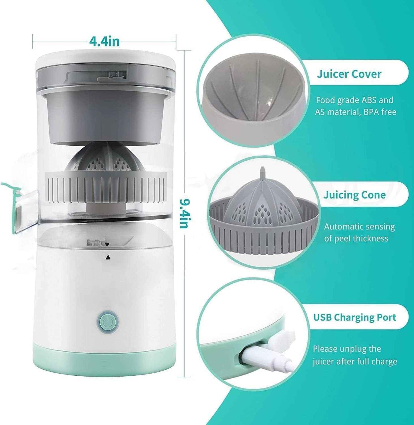 Theboldfit : One-Click Crush: Portable Juicer Anywhere  ⭐️4.8 Review