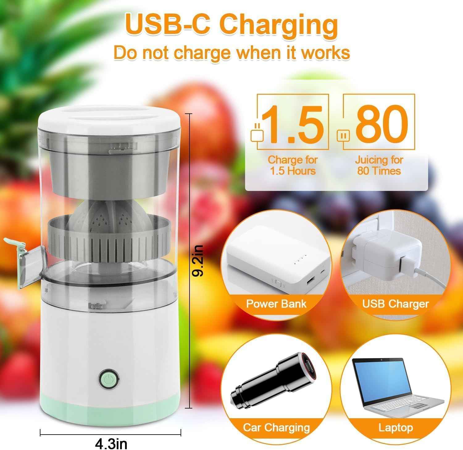 Theboldfit : One-Click Crush: Portable Juicer Anywhere  ⭐️4.8 Review