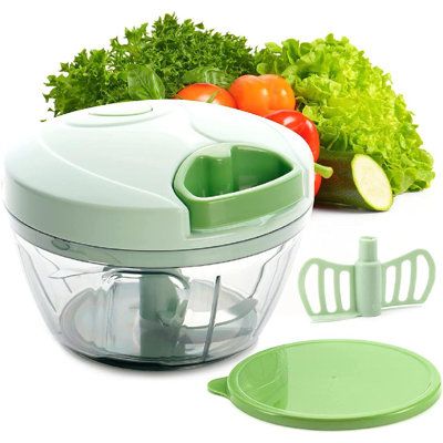 TheBoldFit®  2-in-1 Manual Chopper with Whisker (Buy one Get one FREE - Compact)